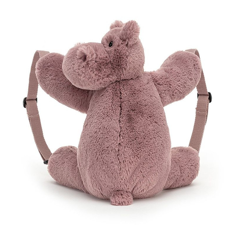 Jellycat Huggady Plecak Hipopotam 28cm 3+