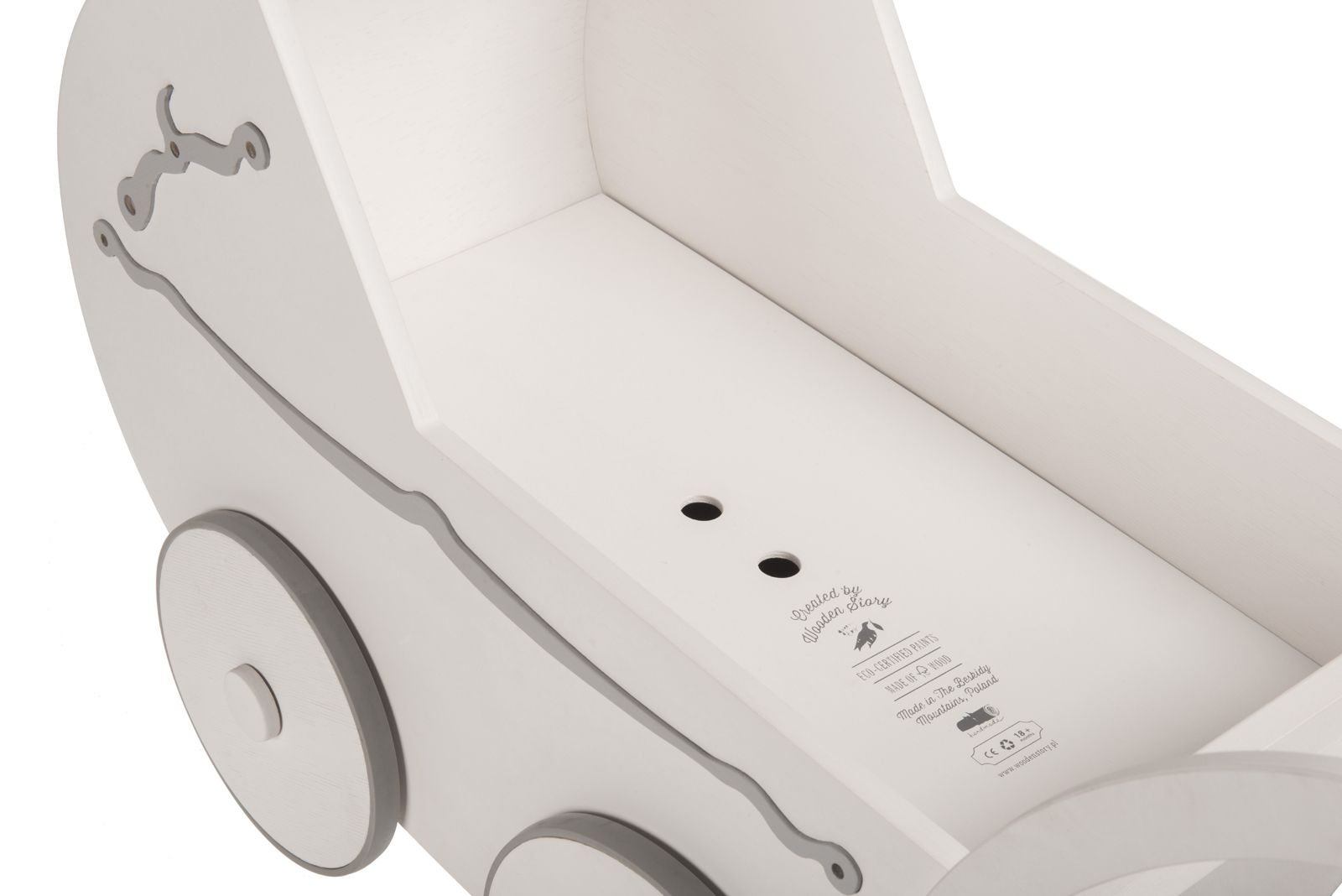 Wózek Montmartre  biały