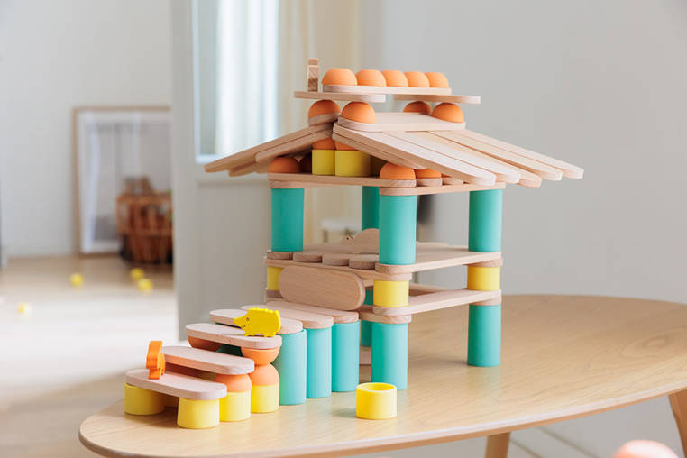 Oppi, Kreatywny Zestaw Konstrukcyjny Stix 108 el. 