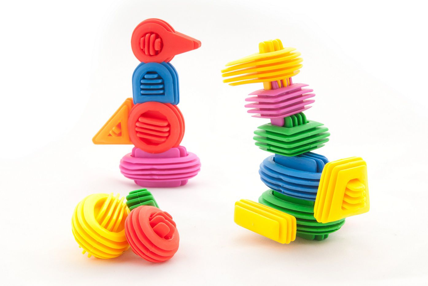 Duże Magiczne Klocki Edukacyjne 1+ | Drewniane