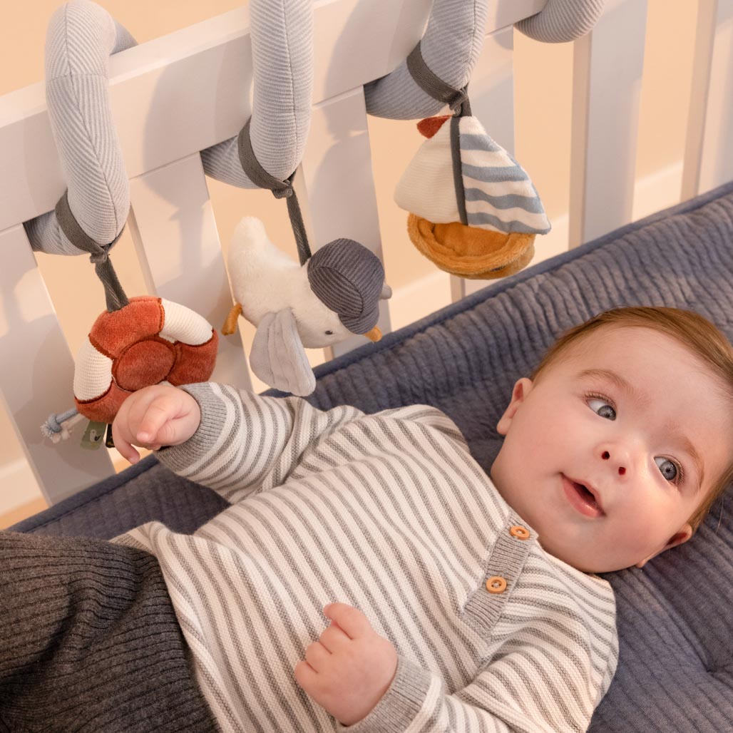 Little Dutch Spiralka Aktywizująca Sailors Bay 0+ | Zabawka do wózka