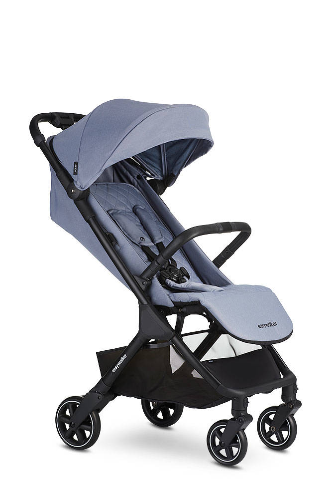 Easywalker Jackey Wózek Spacerowy Samoskładający Steel Grey
