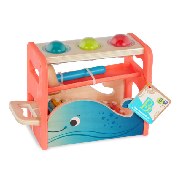 B.toys Kulodrom z cymbałkami Wieloryb Xylo-Pound 1+