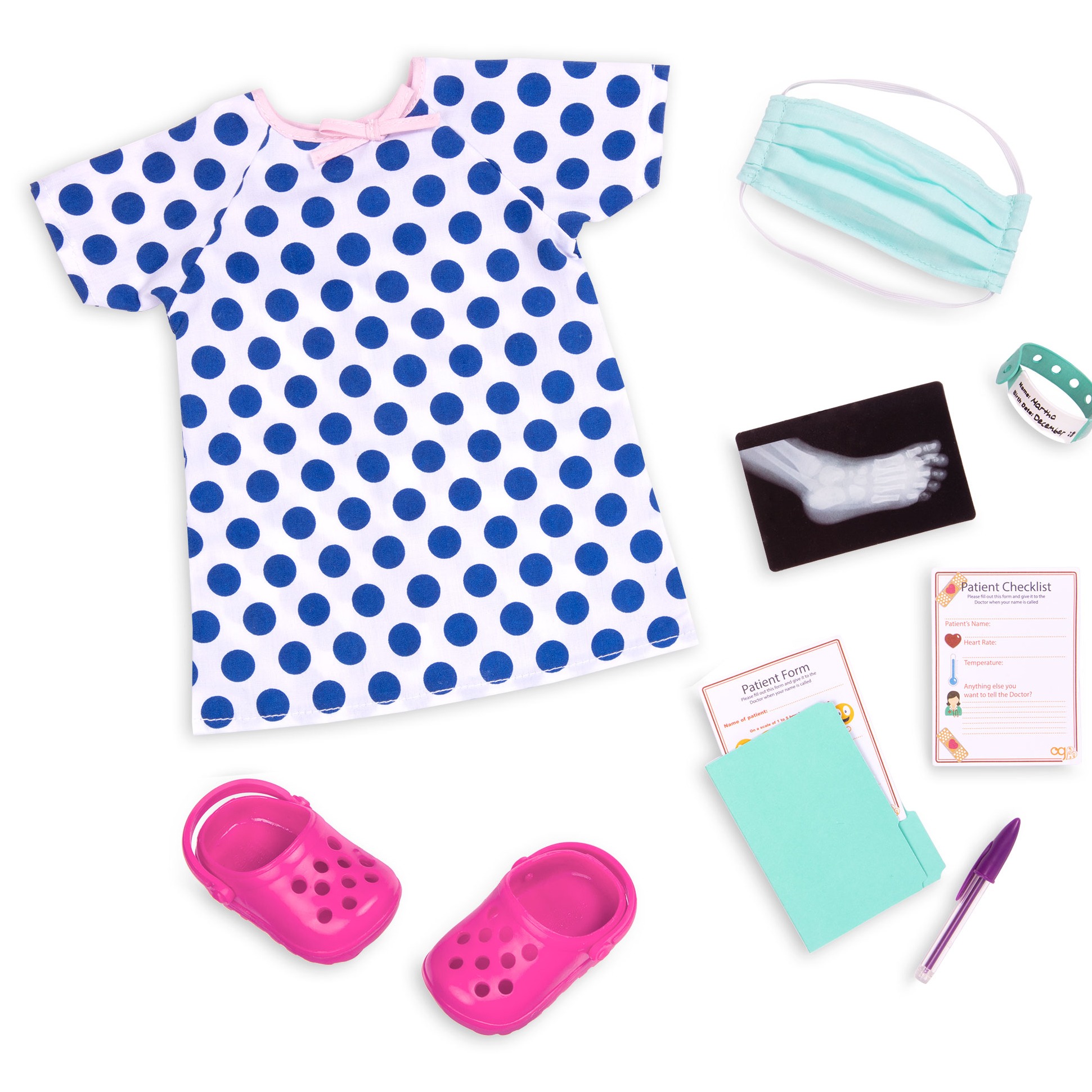 Our Generation Lalka Martha 46cm z kulami ortopedycznymi 3+