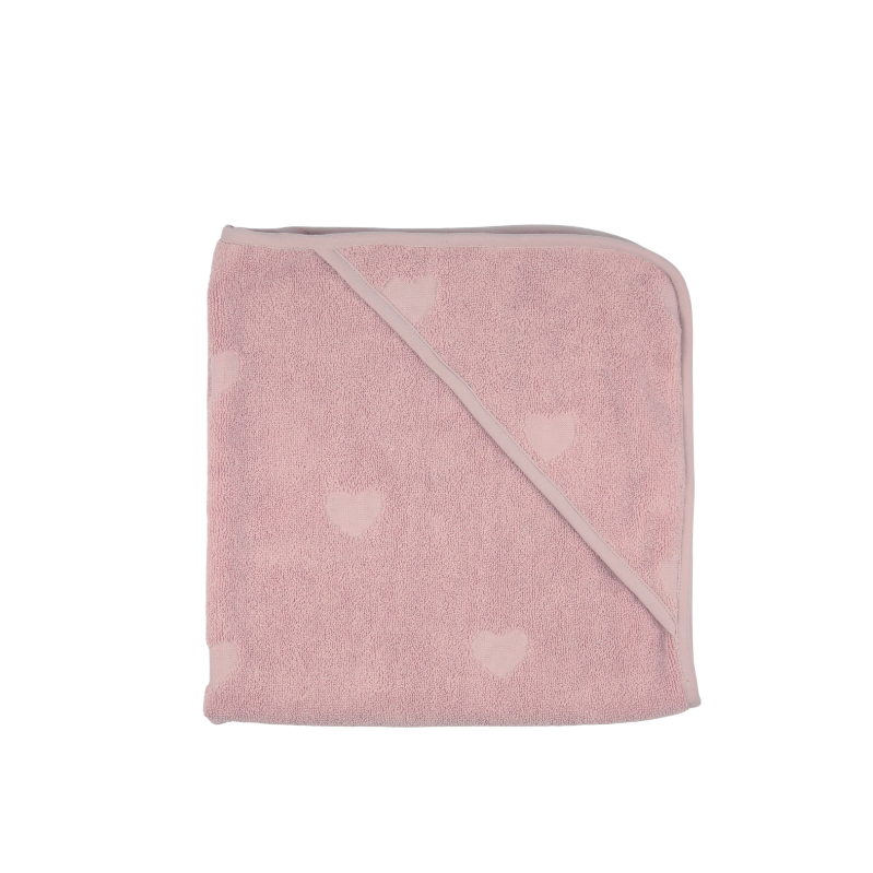 Ręcznik bawełniany 85x85cm Dusty Pink | PS67495