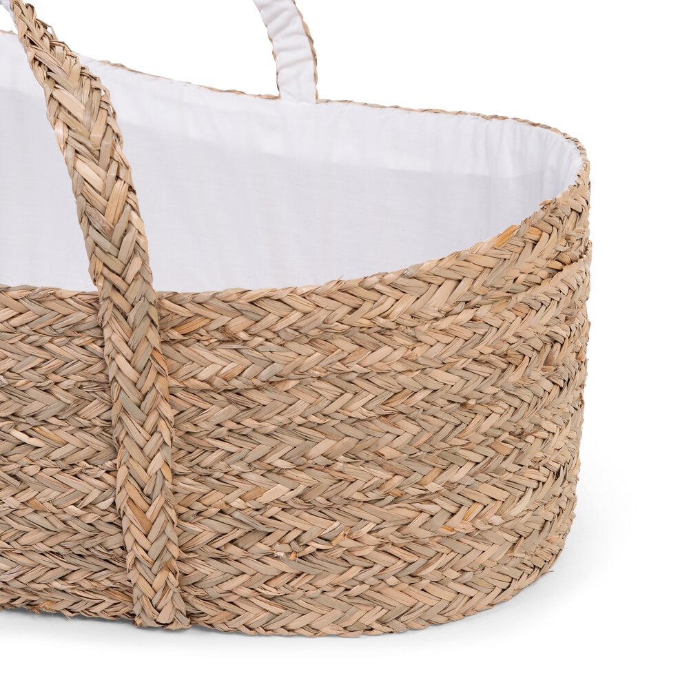 Childhome, Kosz Mojżesza z trawy morskiej z materacykiem