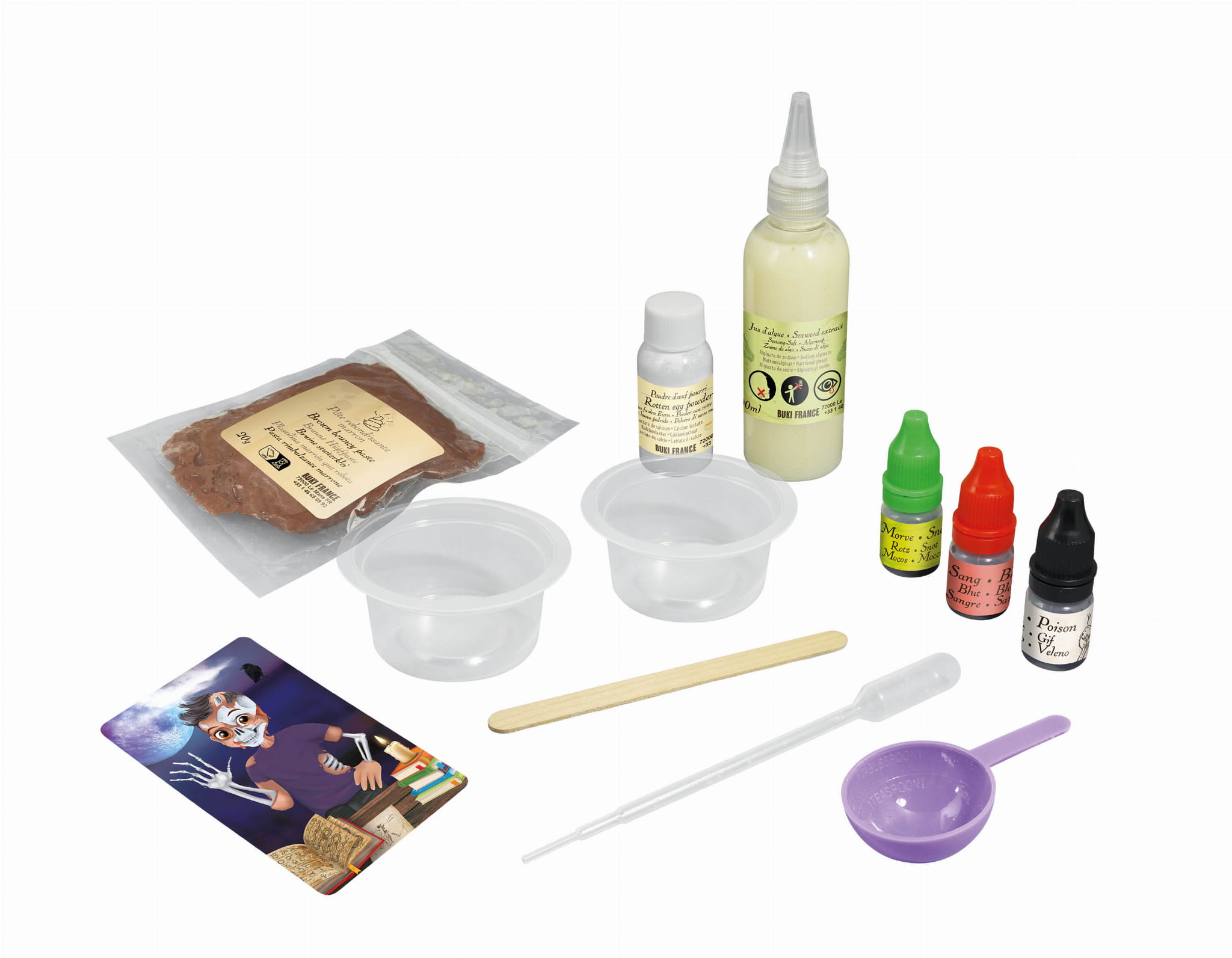 Buki, Mini lab eksperymenty fuj  