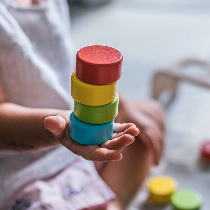 Janod Układanka Sortowanie Kolorów Essentiel 2+ lat