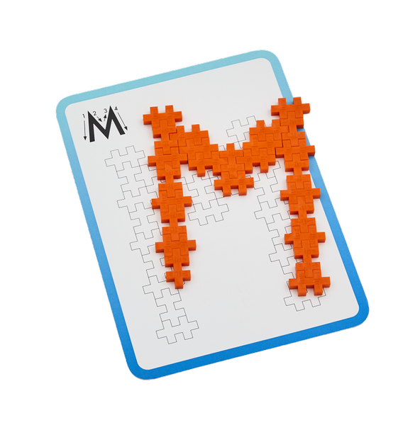 Plus-Plus Mini Mix 600 szt. Klocki z Kartami Pracy 5+