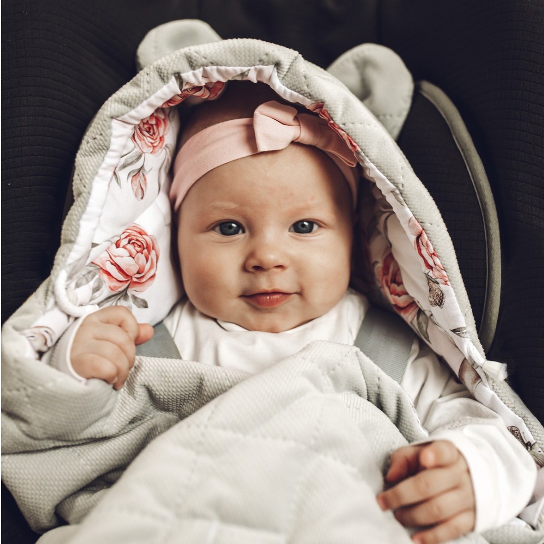 Babysteps Otulacz do fotelika Wolf Moonlight Shadow 0-12m