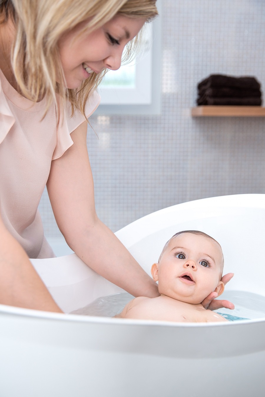 Babymoov Wanna Aquanest Biała - Kąpiel od urodzenia | 0+