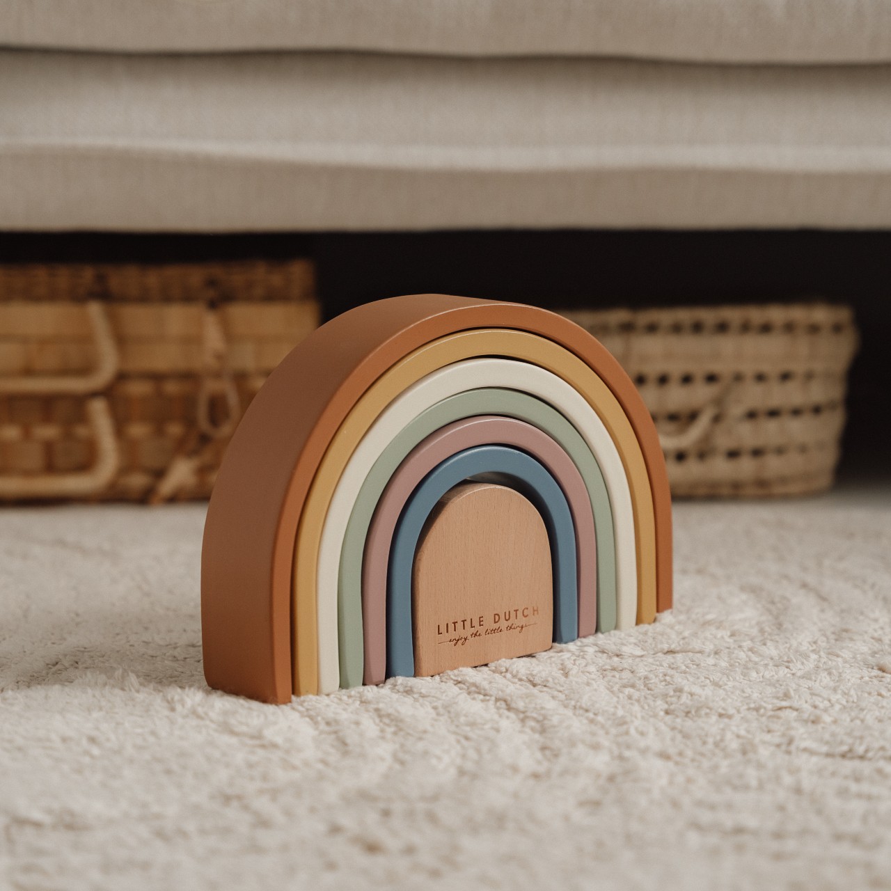 Little Dutch Tęcza Vintage 7el. Drewniana 1+