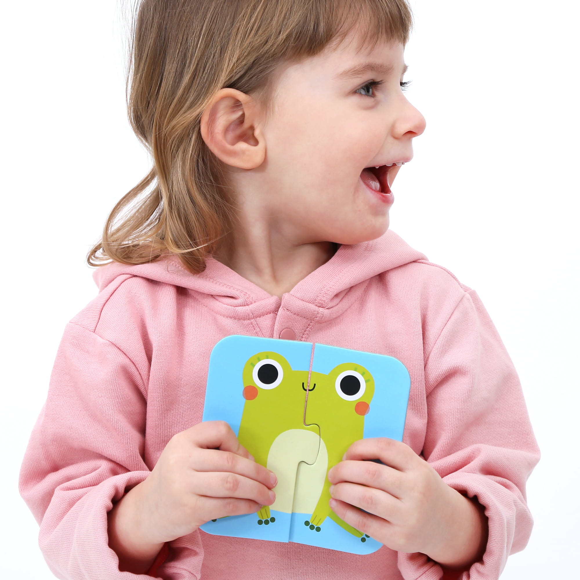 Czuczu Puzzle Zwierzątka Połówki 16el 18m+