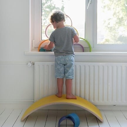 Wobbel Deska do balansowania Original Aqua 200kg 0+