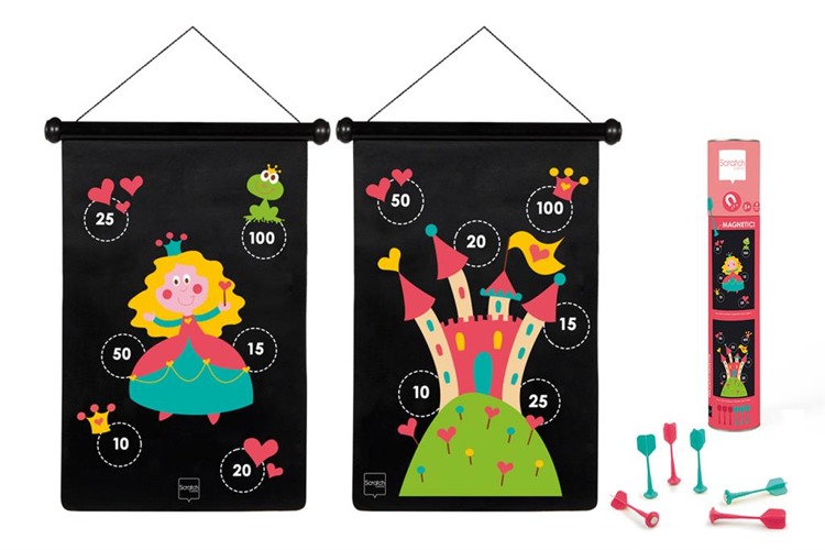 Magnetyczne rzutki KSIĘŻNICZKA (duże)