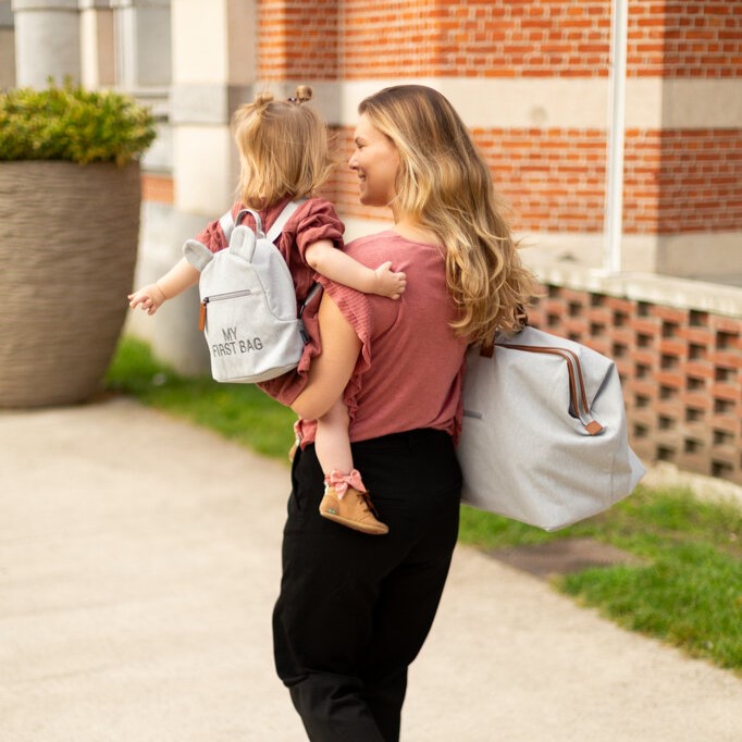 Childhome Torba Mommy Bag Canvas Szara - Praktyczna dla Mamy