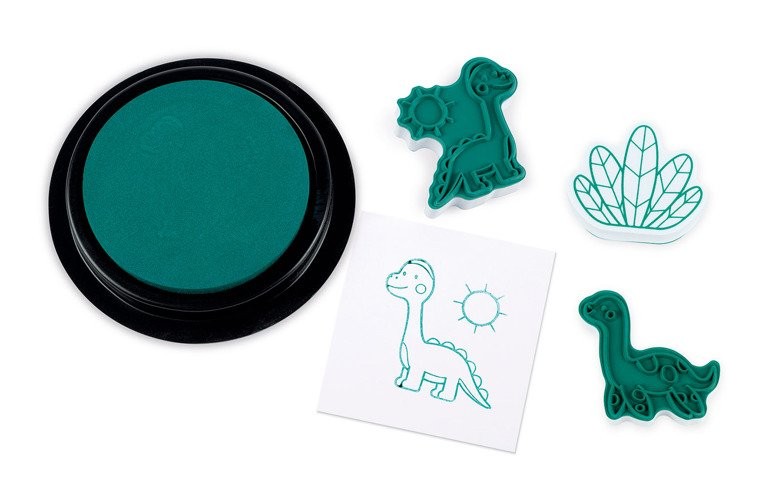 Janod Stempelki Dinozaury Zestaw Kreatywny 3+