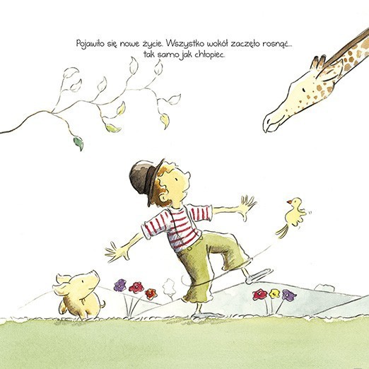 O chłopcu, który wpadł do książki - Adamada 4+