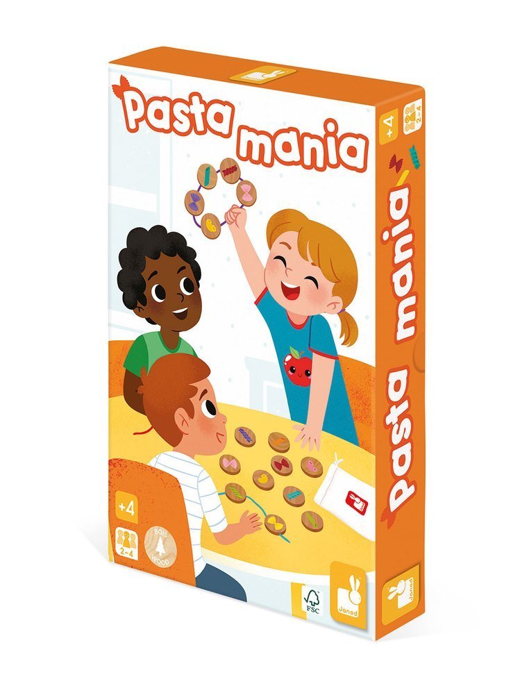 Janod Gra Pamięciowa Pasta Mania 4+