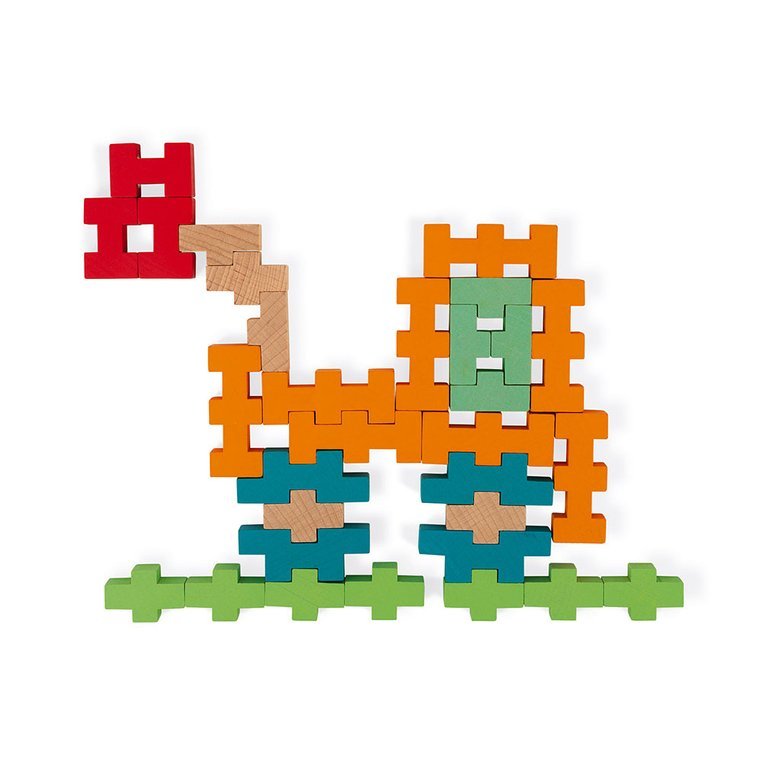 Janod Klocki Konstrukcyjne 100el 6+