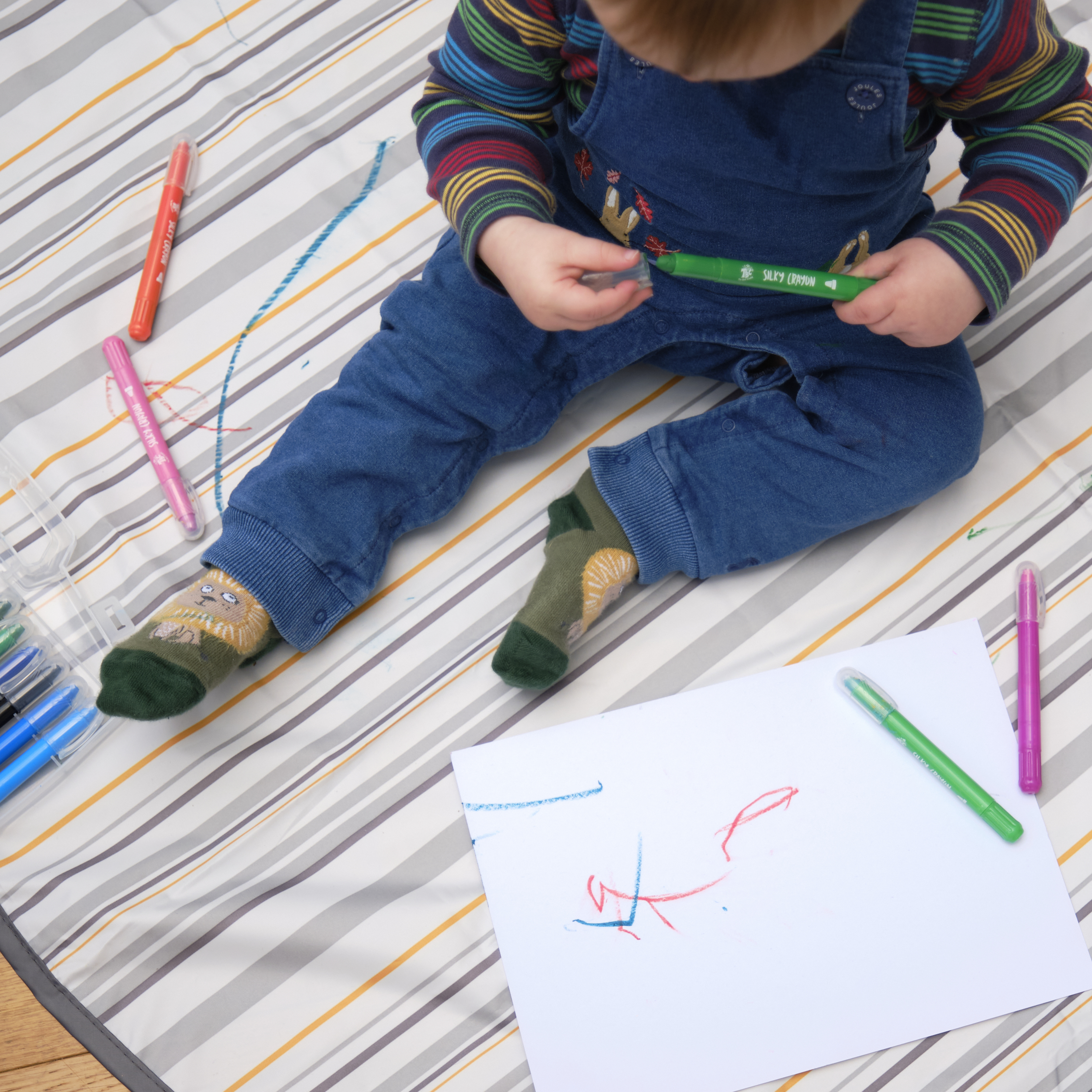 Prince Lionheart Mata Podłogowa CatchALL Okrągła 120 cm