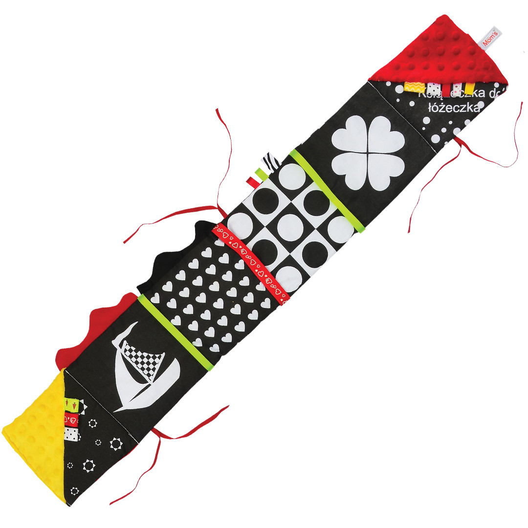 Mom's Care Książeczka Kontrastowa do Łóżeczka 0+