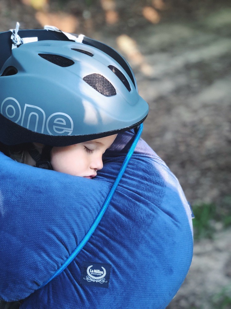 La Millou Kura Babci Dany Velvet Dove Blue | Poduszka do karmienia