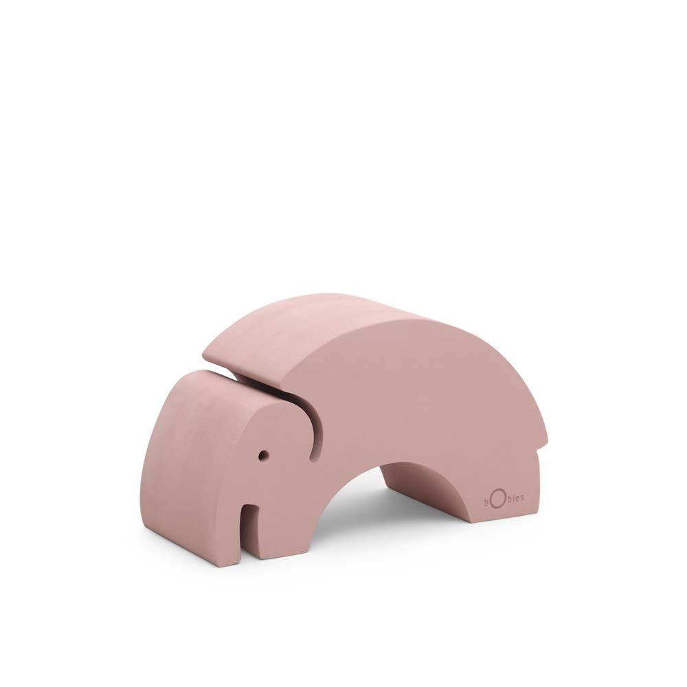 Bobles słoń sensoryczny Vintage rose - rozmiar S