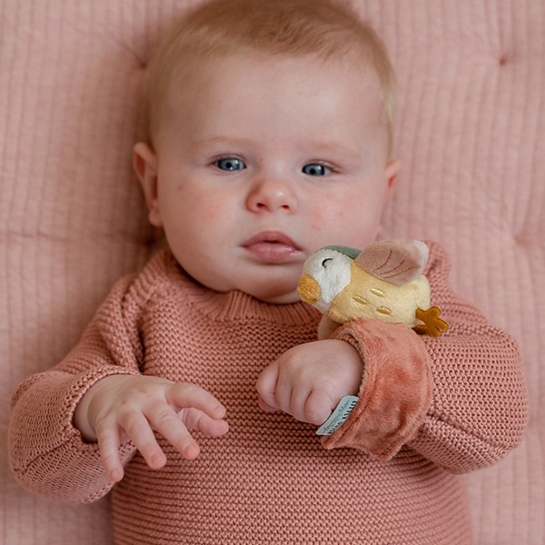 Little Dutch Bransoletka Grzechotka Flowers & Butterflies 0+