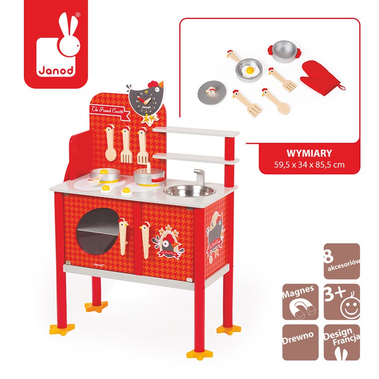Janod, kuchnia duża French Cocotte