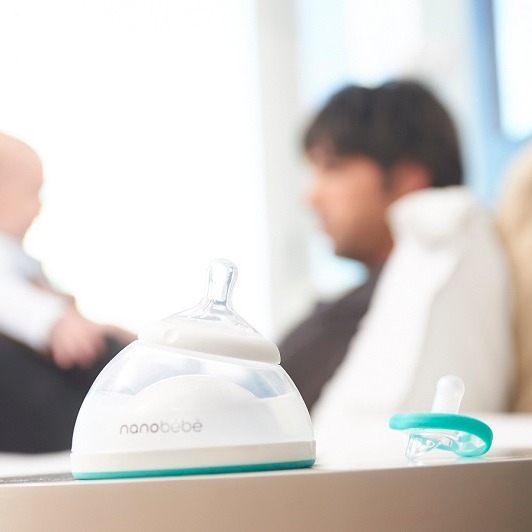 Nanobebe Smoczek Flexy 3m+ 2szt. turkusowy