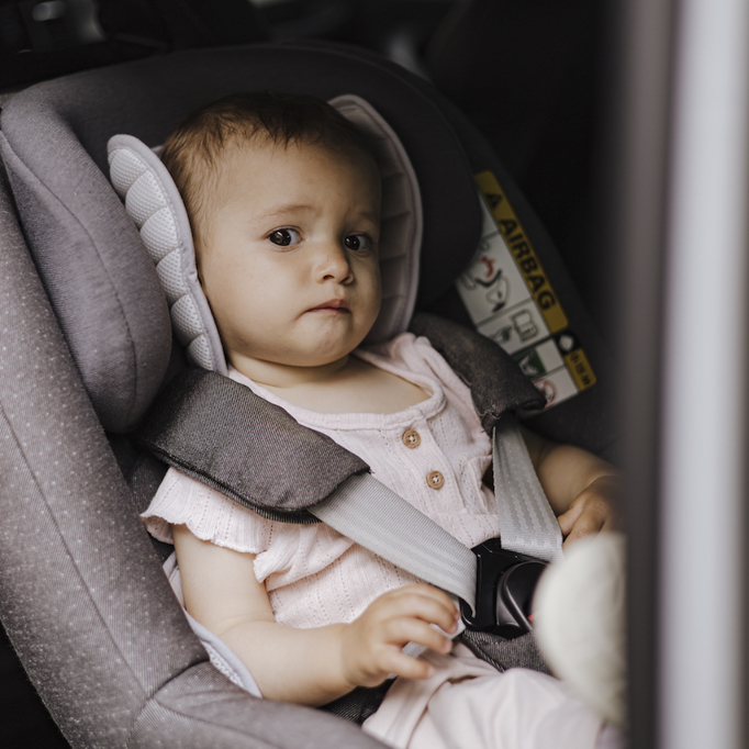 Sleepee, Wkładka antypotowa do fotelika samochodowego grey