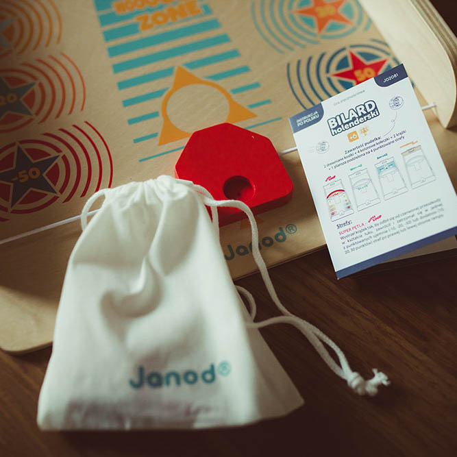 Janod Bilard holenderski Gra zręcznościowa 6+