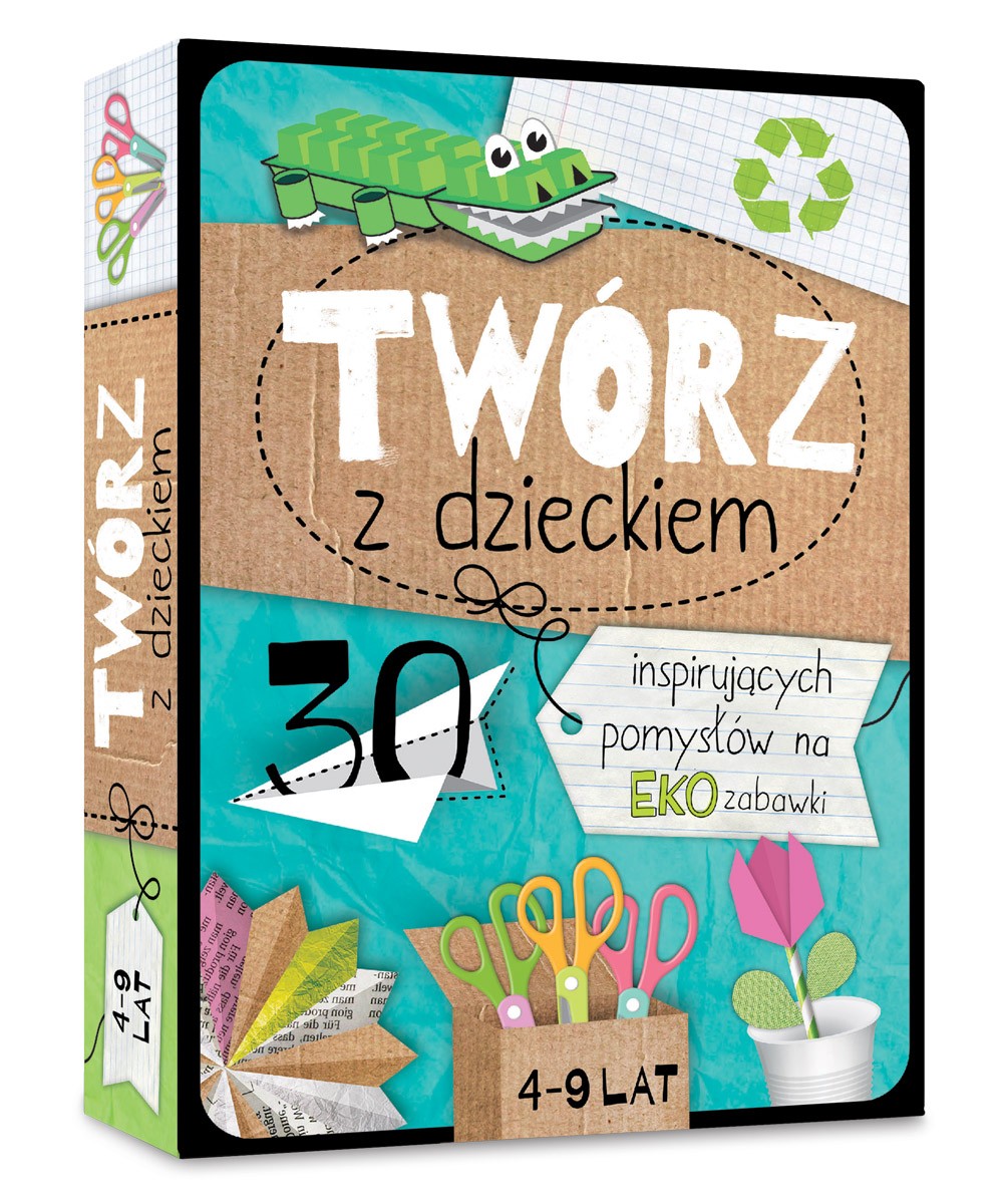 Książka Twórz z dzieckiem. 30 eko pomysłów | Agnieszka Placha