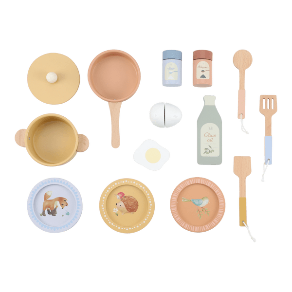 Little Dutch – Drewniana Kuchnia Miętowa FSC – kuchnia dla dzieci 3+