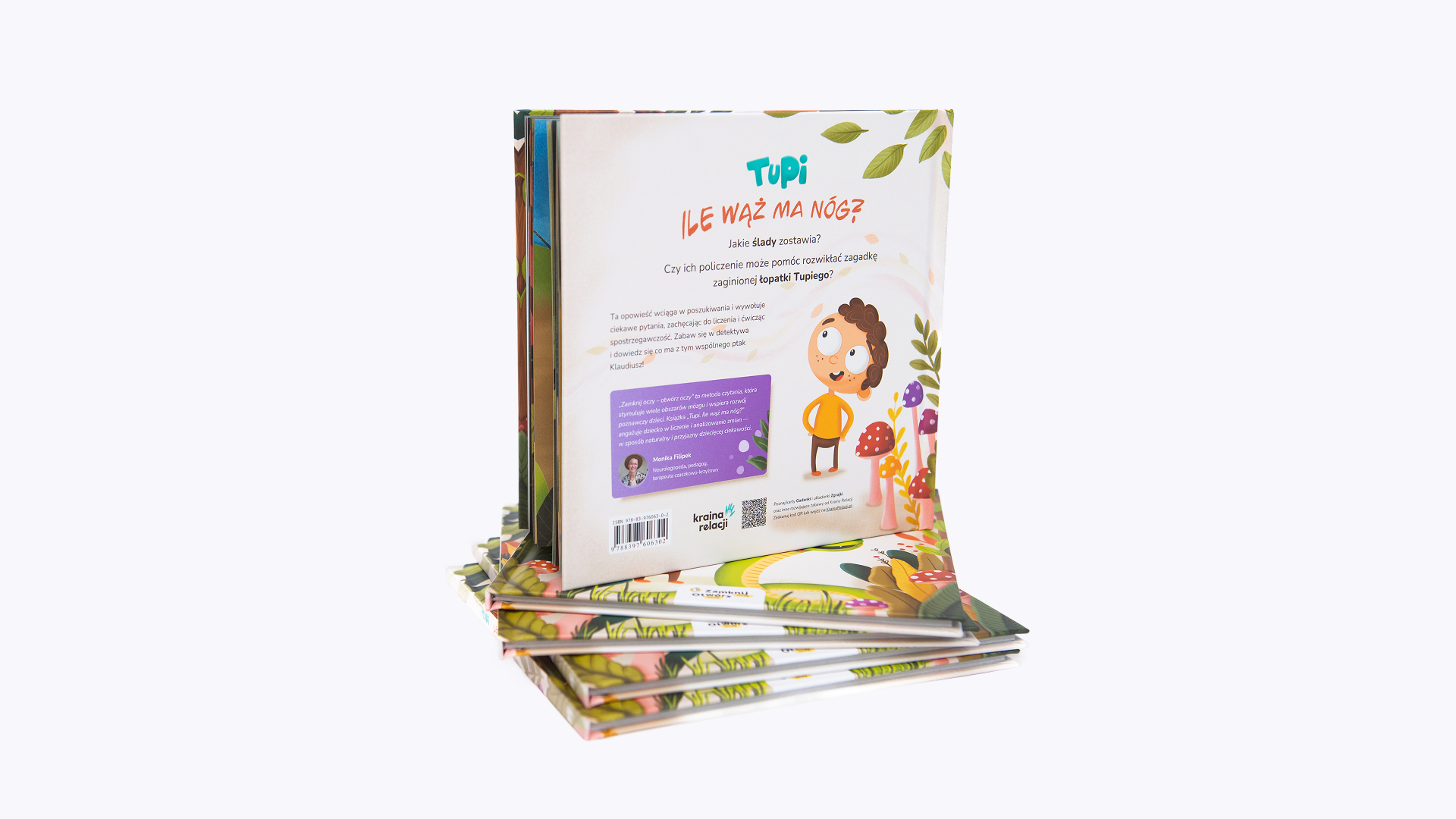 Tupi Ile Wąż Ma Nóg Książka Dla Dzieci 3+