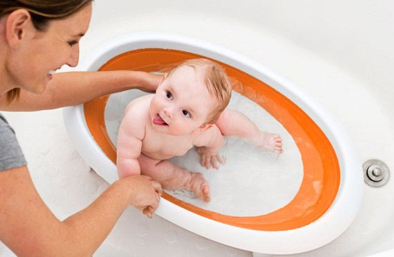 Boon Wanienka Rozkładana Płaska Naked Pomarańczowa