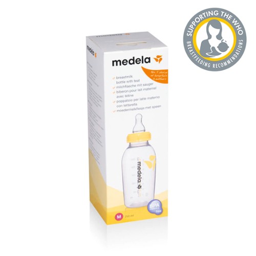 Medela Calma Butelka 250ml ze smoczkiem M