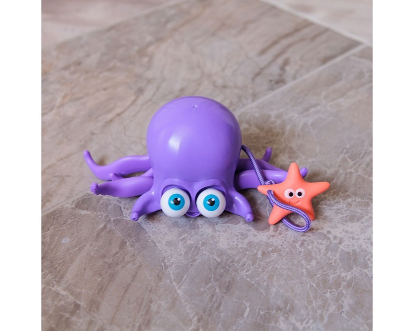 Fat Brain Toys Kałamarnica Inky Zabawka do Ciągnięcia 1+