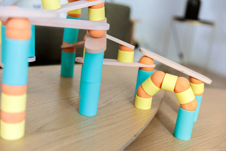 Oppi, Kreatywny Zestaw Konstrukcyjny Stix 108 el. 