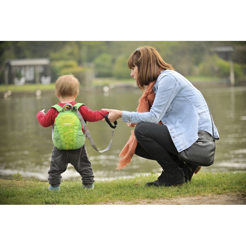 LittleLife Plecak Runabout Green 1-3 lat Smycz Bezpieczeństwa