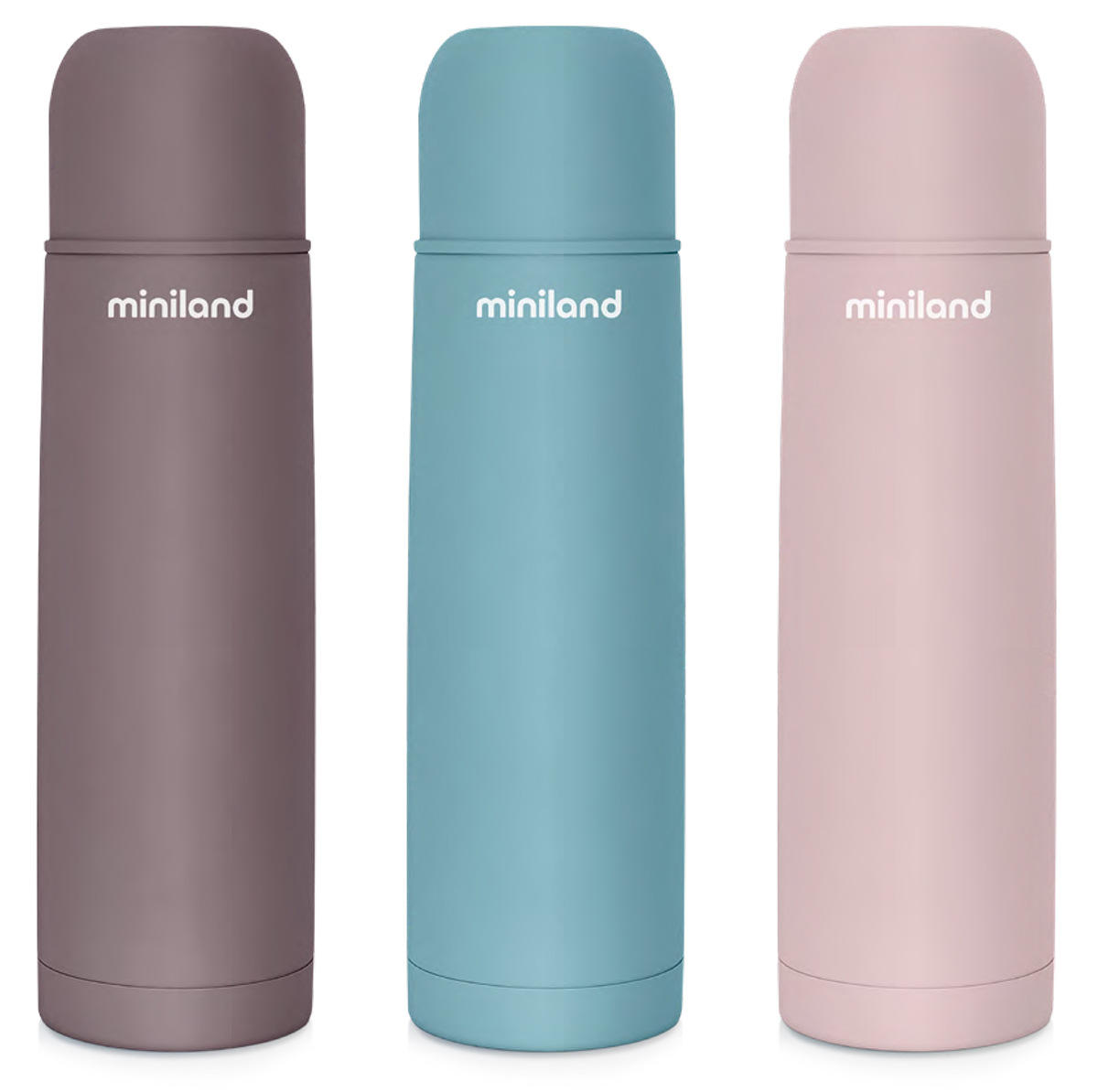 Miniland Termos Terra 500 ml śliwkowy