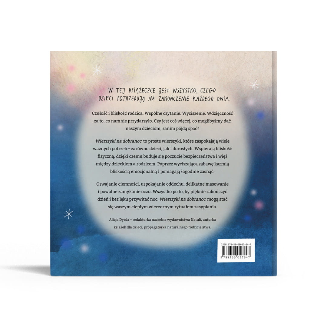 Natuli Wierszyki na dobranoc Książeczka 0+