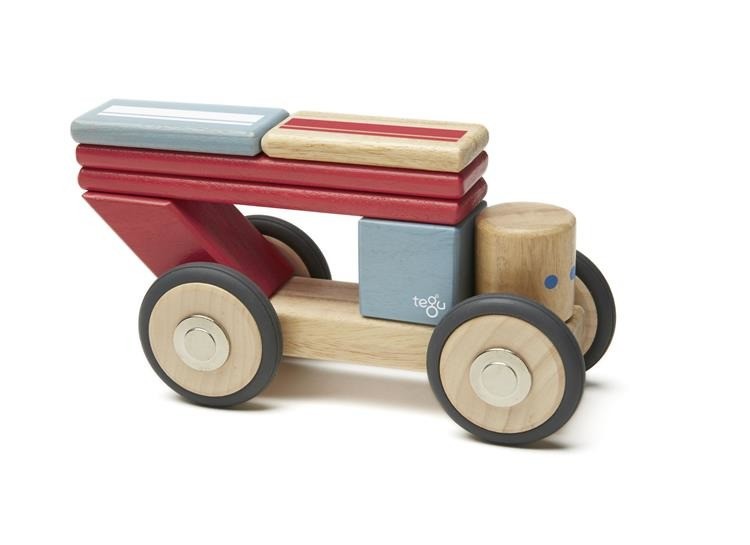 Tegu, Drewniane klocki magnetyczne STUNT TEAM Daredevil