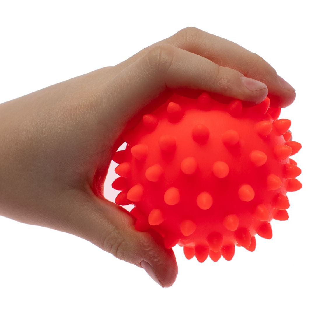 Mom's Care Piłeczka Sensoryczna Jeżyk 0+ | Miękkie PVC