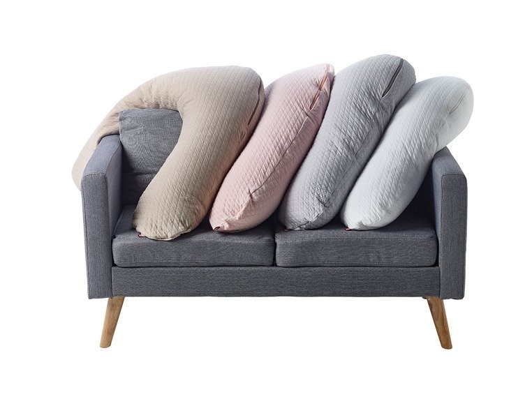 Red Castle Poduszka Rogal Big Flopsy Ciężarne Karmiące Chambray Grey