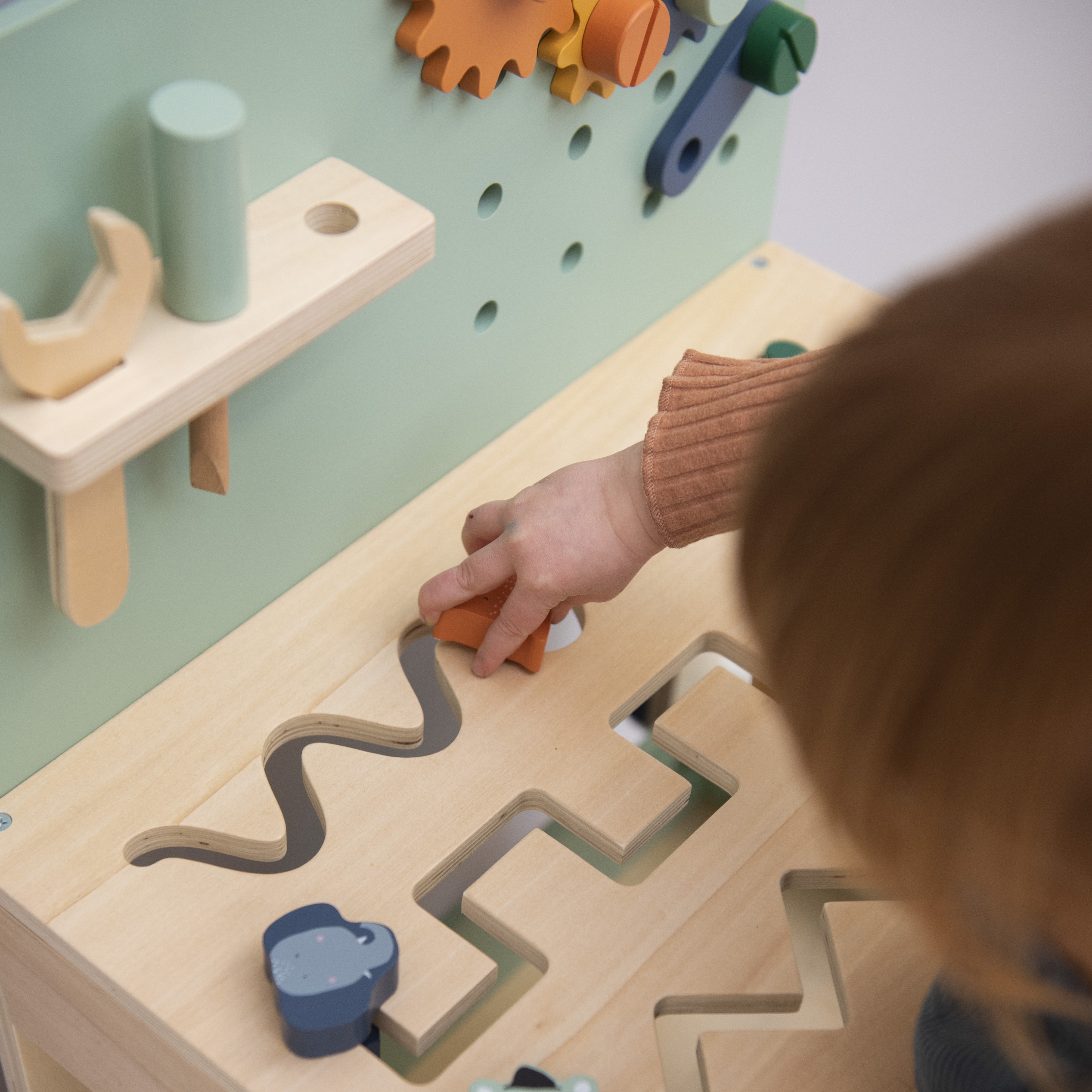 Trixie Drewniany Warsztat Majsterkowicza Zwierzęta 3+