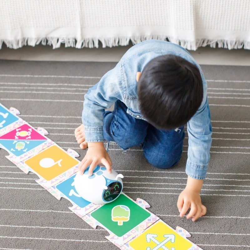 Alilo Inteligentny Robot Explorer M7 do nauki programowania - niebieski