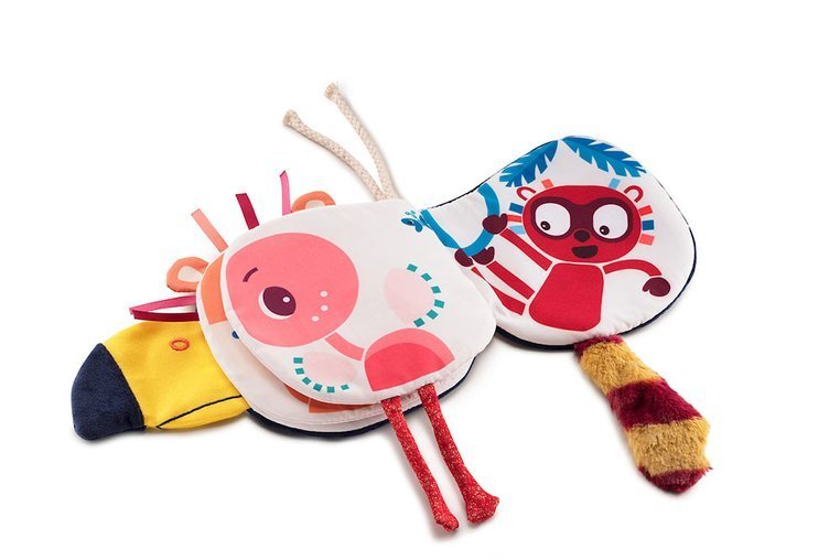 Lilliputiens Książeczka Aktywizująca Tukan Pablo 9m+