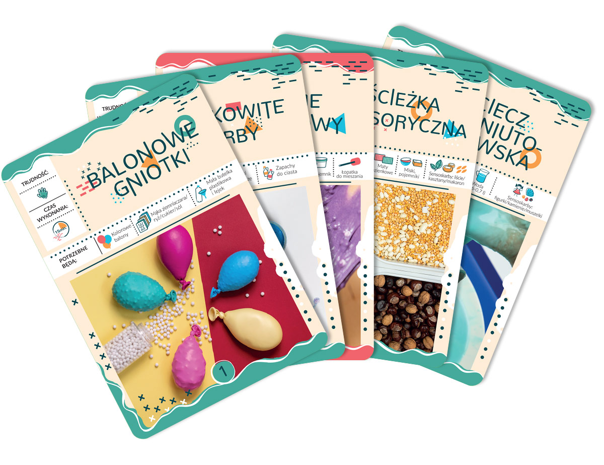 Sensoryka dla Smyka: 30 Rozwijających Zabawek 1+